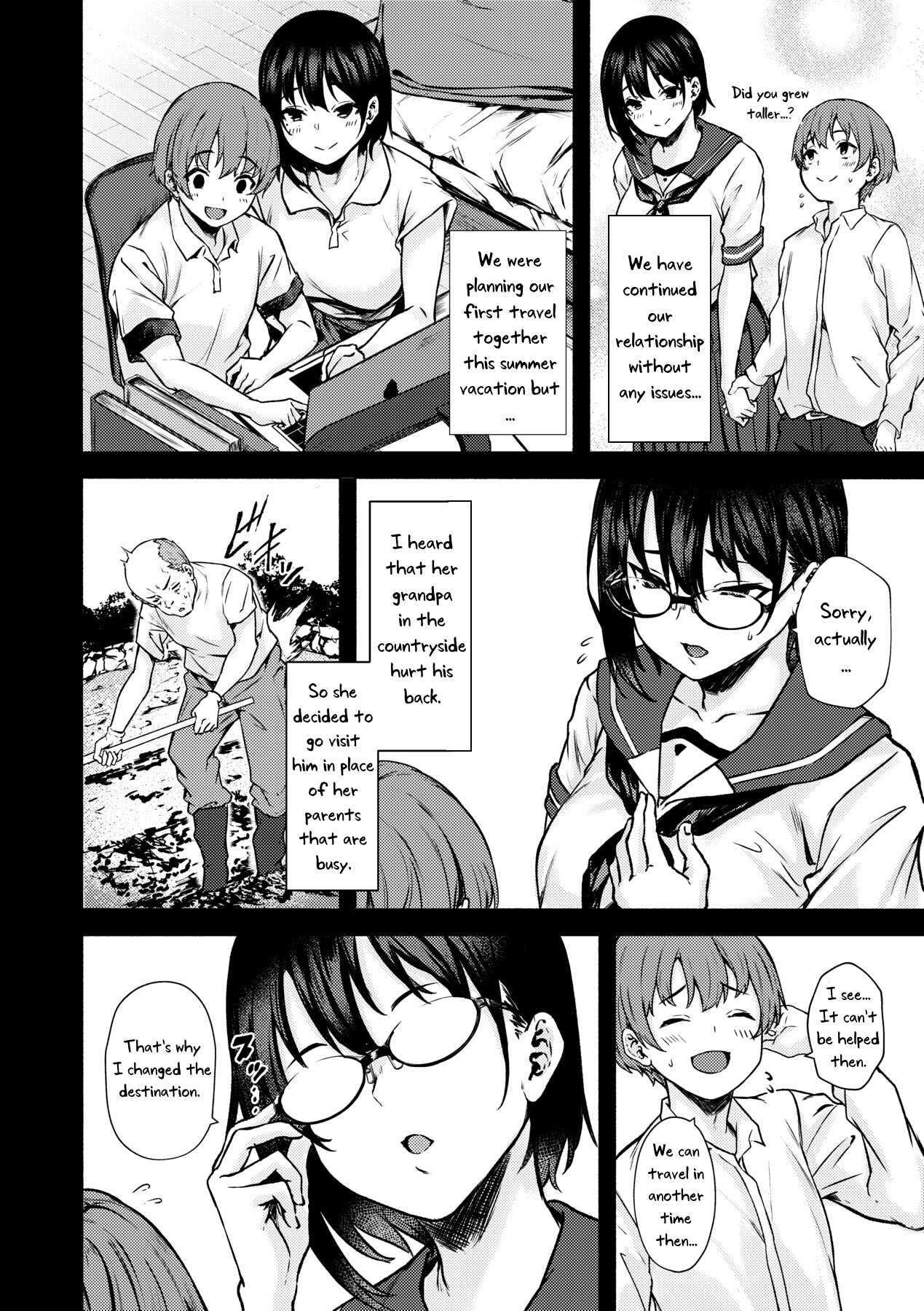 Hentai Manga Comic-Saori-chan is Clumsily and Sexy-Read-3